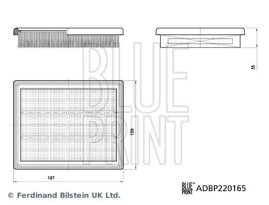165460392R Renault (RVI) Повітряний фільтр двигуна